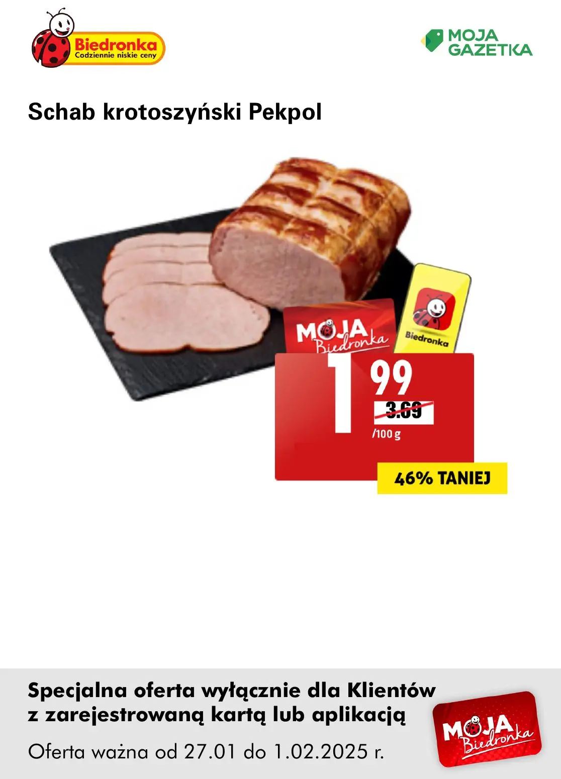 gazetka promocyjna Biedronka Oferta z kartą Moja Biedronka - Strona 4