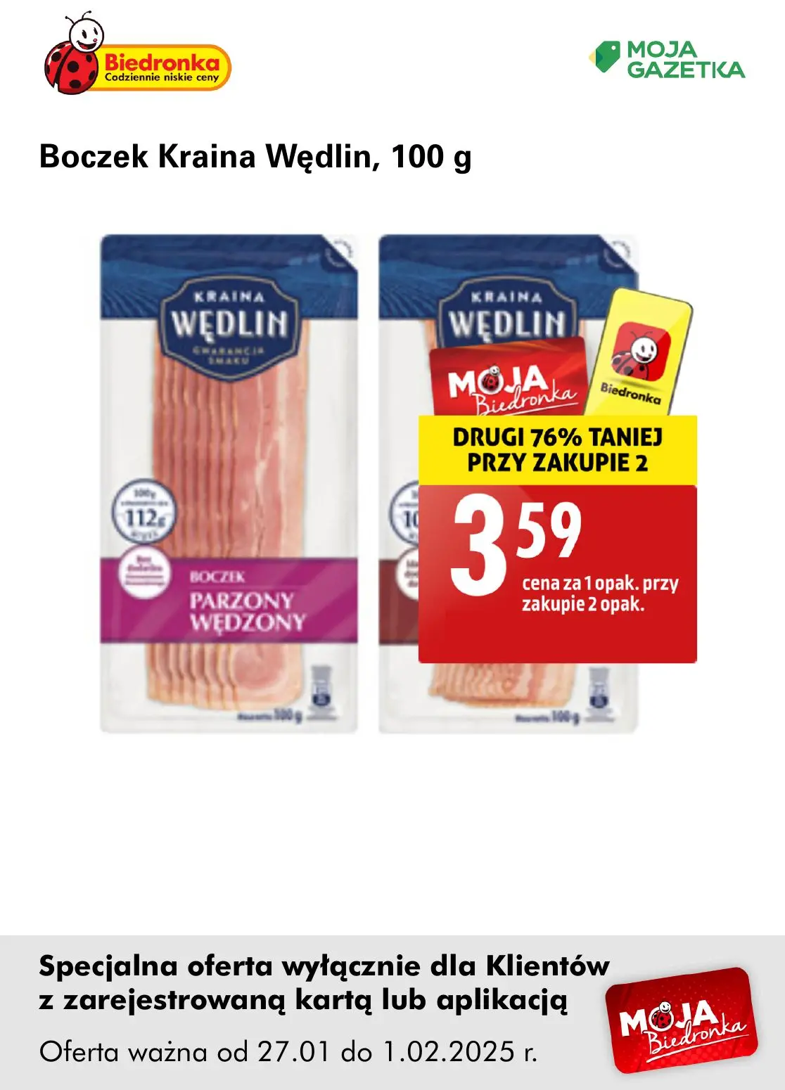 gazetka promocyjna Biedronka Oferta z kartą Moja Biedronka - Strona 10