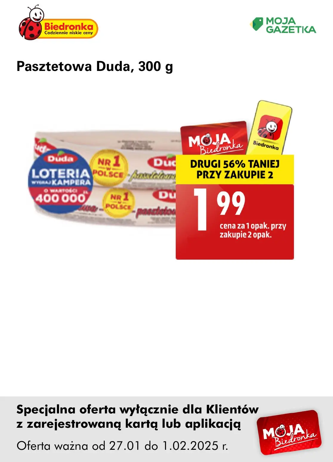 gazetka promocyjna Biedronka Oferta z kartą Moja Biedronka - Strona 14