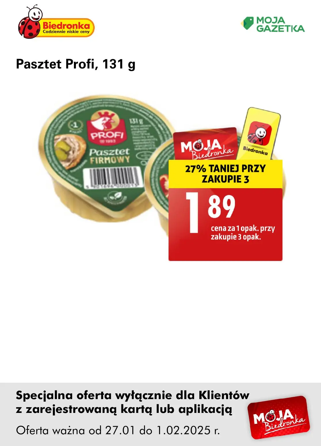 gazetka promocyjna Biedronka Oferta z kartą Moja Biedronka - Strona 19