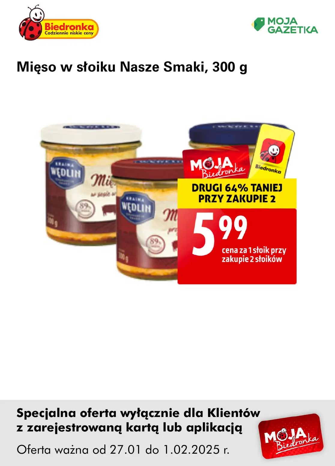 gazetka promocyjna Biedronka Oferta z kartą Moja Biedronka - Strona 21