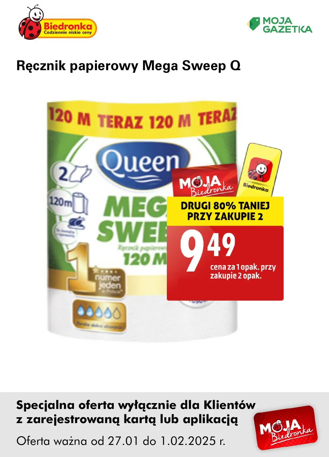 gazetka promocyjna Biedronka Oferta z kartą Moja Biedronka - Strona 23