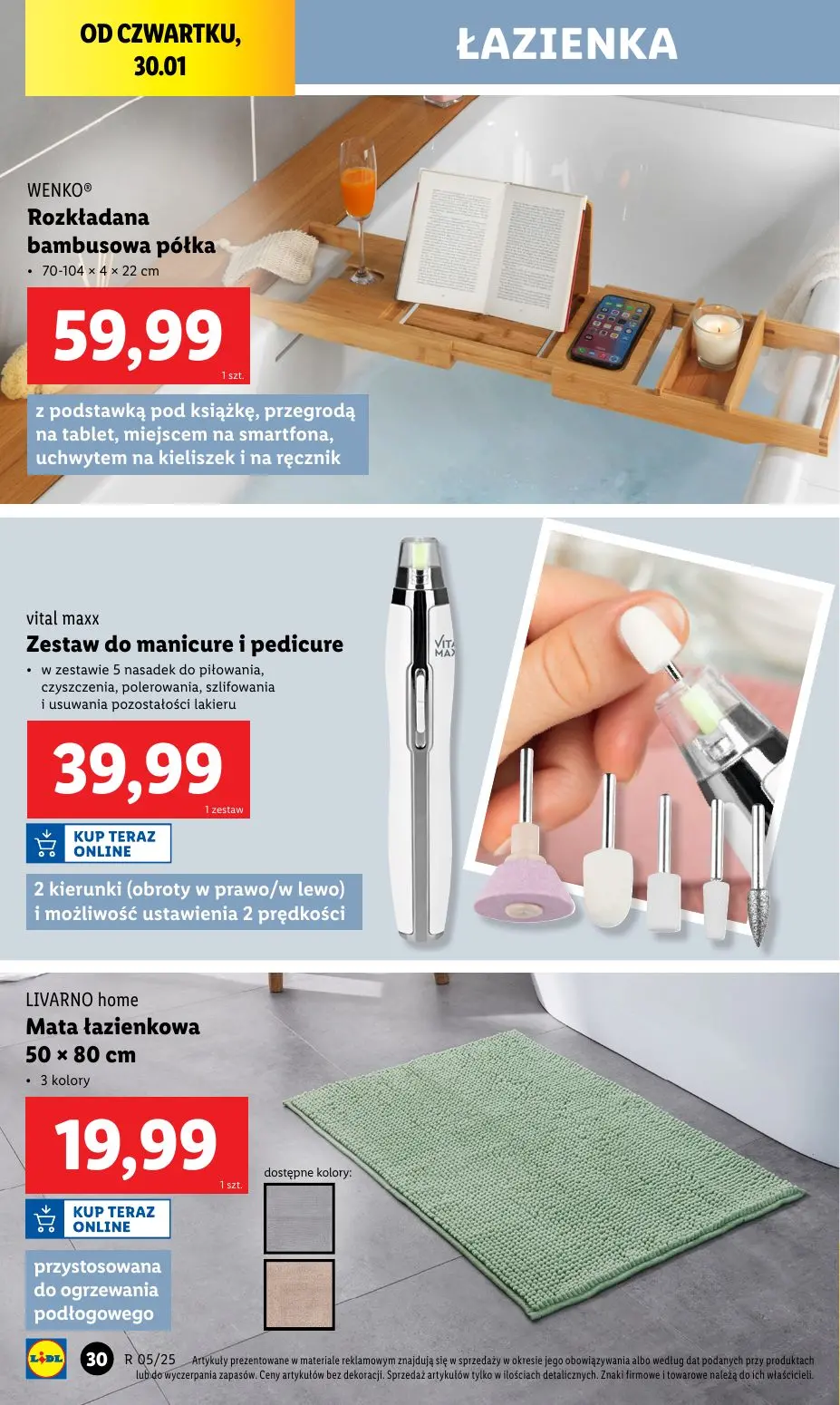 gazetka promocyjna LIDL Katalog okazji - Strona 32