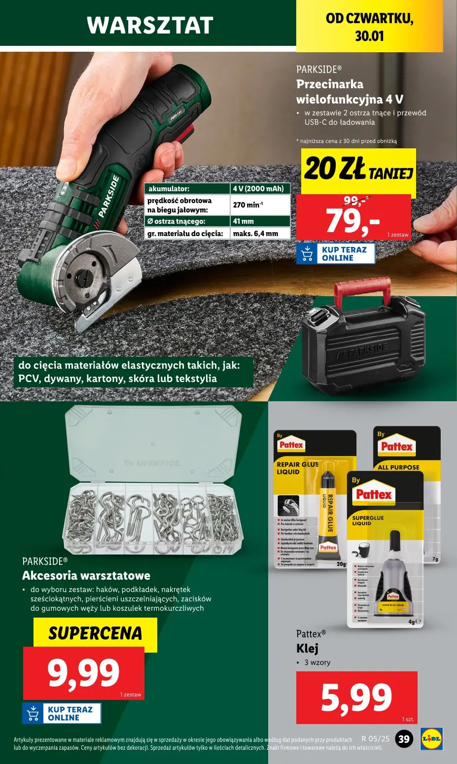 gazetka promocyjna LIDL Katalog okazji - Strona 43