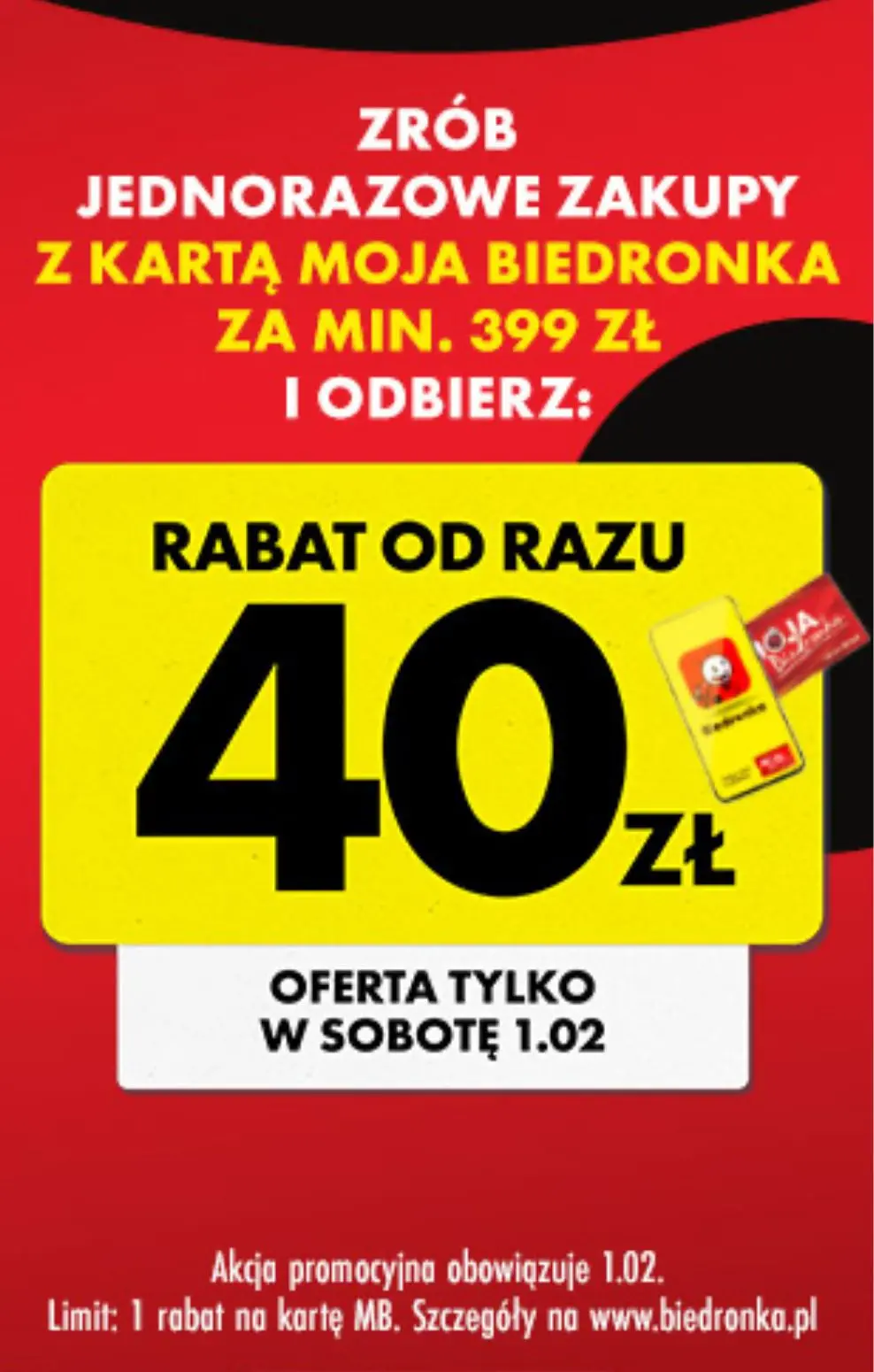 gazetka promocyjna Biedronka Najtańsza sobota - Strona 2