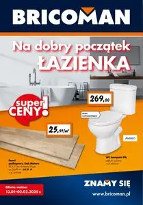 Gazetka promocyjna BRICOMAN, ważna od 2025-01-13 do 2025-02-02.