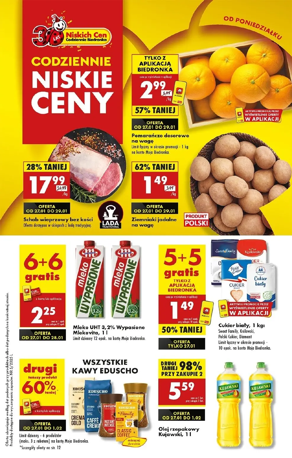 gazetka promocyjna Biedronka Lada tradycyjna. Od czwartku - Strona 1