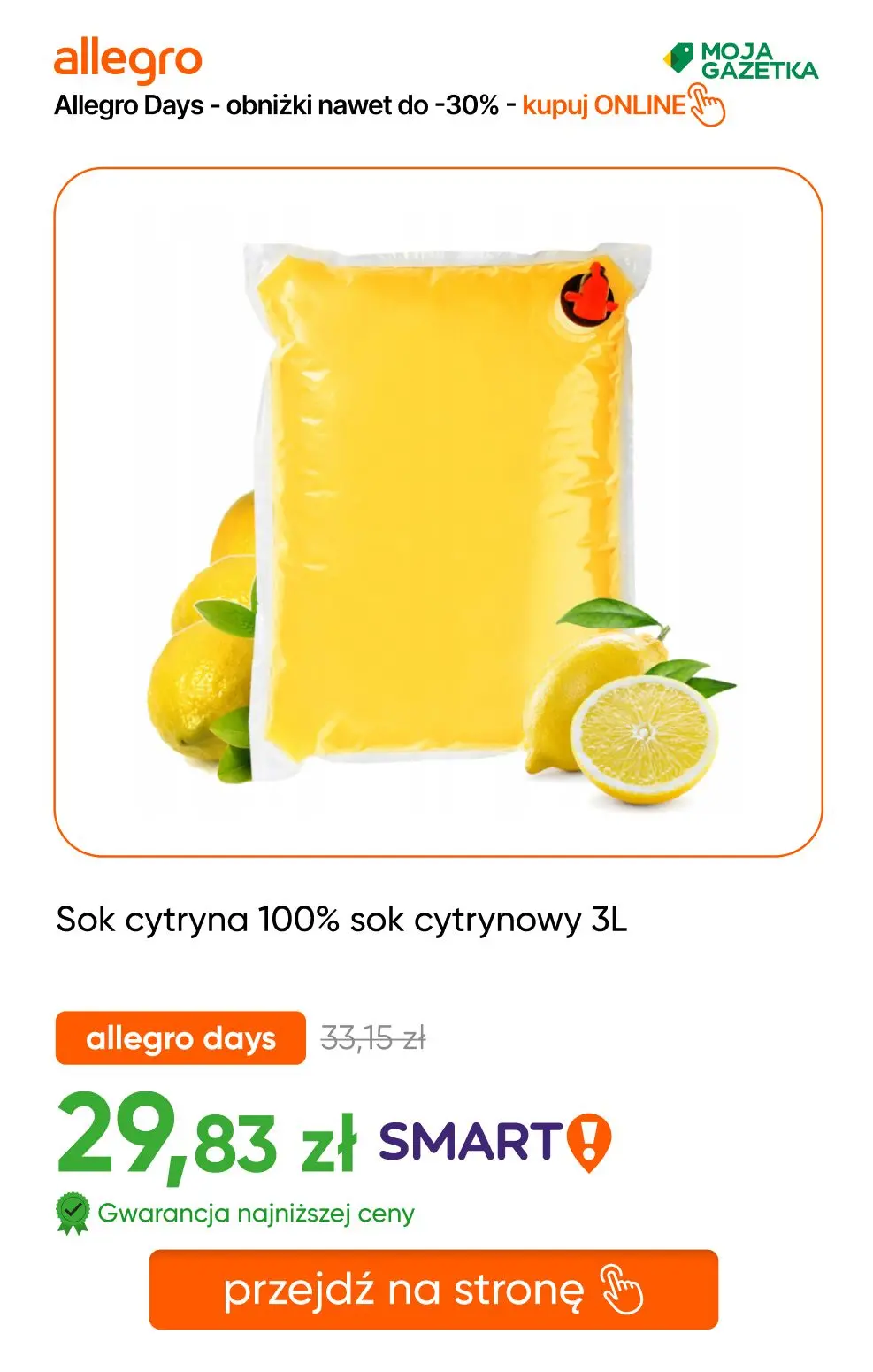 gazetka promocyjna Allegro Jak rozgrzewka przed Allegro Days, to promocje do -30%! - Strona 21