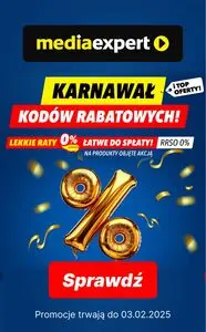 Gazetka promocyjna Media Expert, ważna od 2025-01-31 do 2025-02-03.