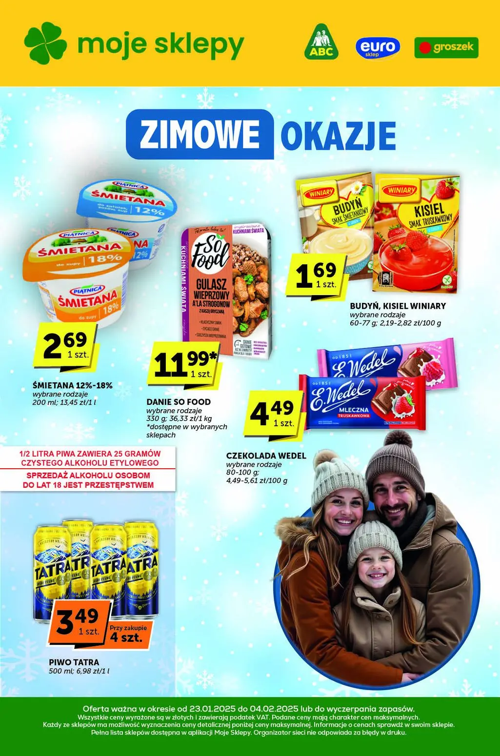 gazetka promocyjna groszek Zimowe okazje - Strona 1