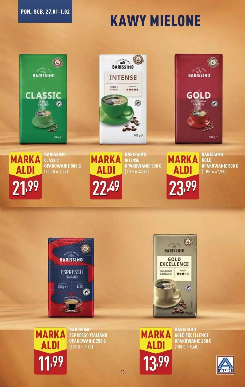 gazetka promocyjna ALDI Barissimo - Strona 10