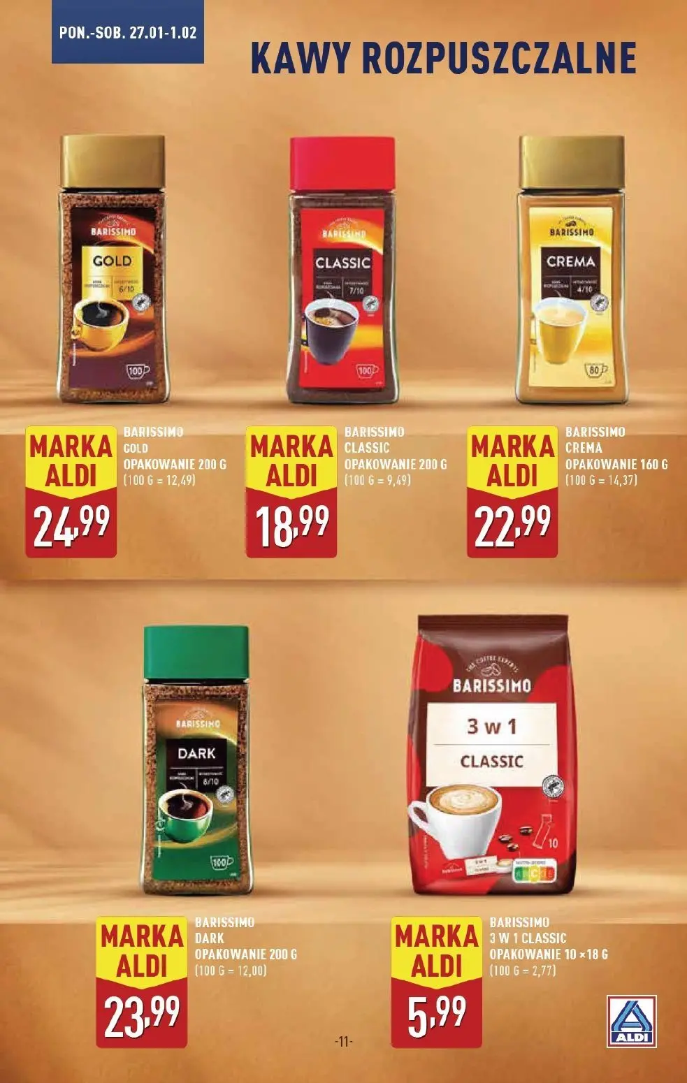 gazetka promocyjna ALDI Barissimo - Strona 11