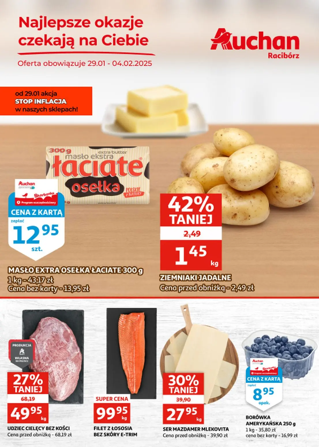 gazetka promocyjna Auchan Racibórz - Strona 1