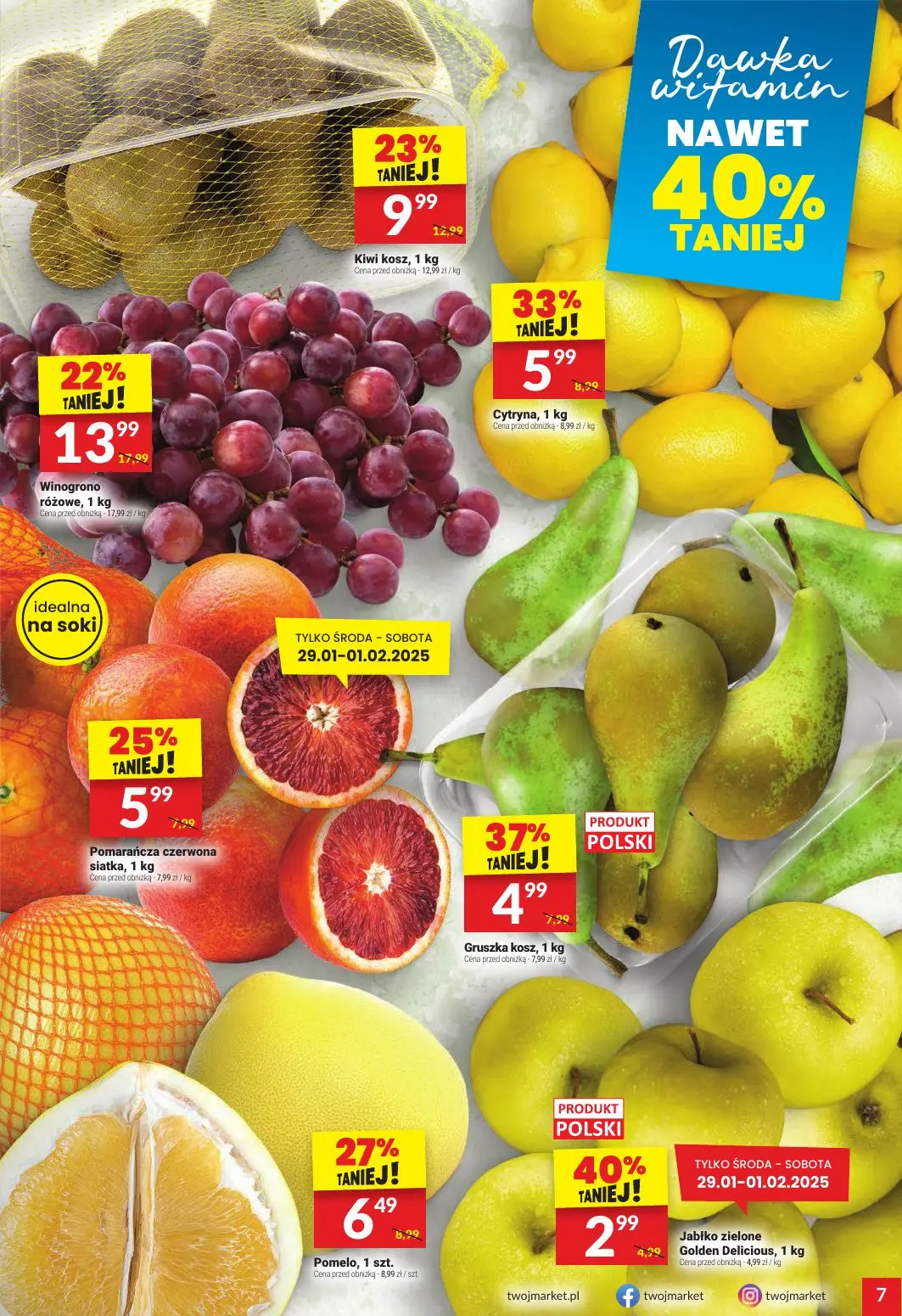 gazetka promocyjna Twój Market  - Strona 7