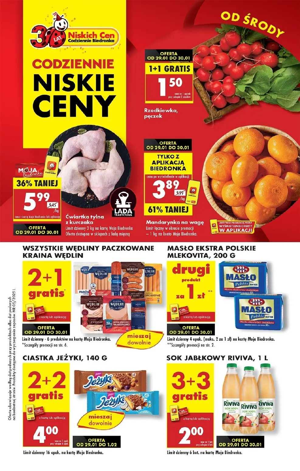 gazetka promocyjna Biedronka Lada tradycyjna. Od środy - Strona 1