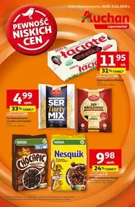 Gazetka promocyjna Auchan Supermarket, ważna od 2025-01-30 do 2025-02-05.