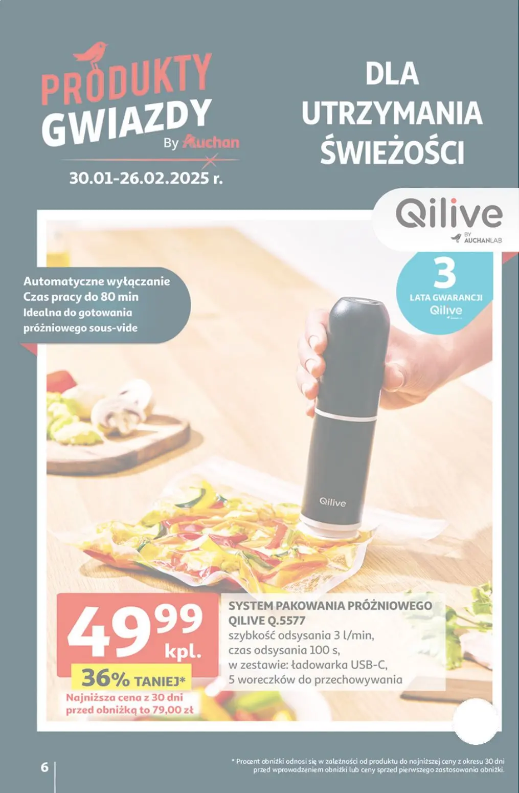 gazetka promocyjna Auchan Pewność niskich cen - Strona 6