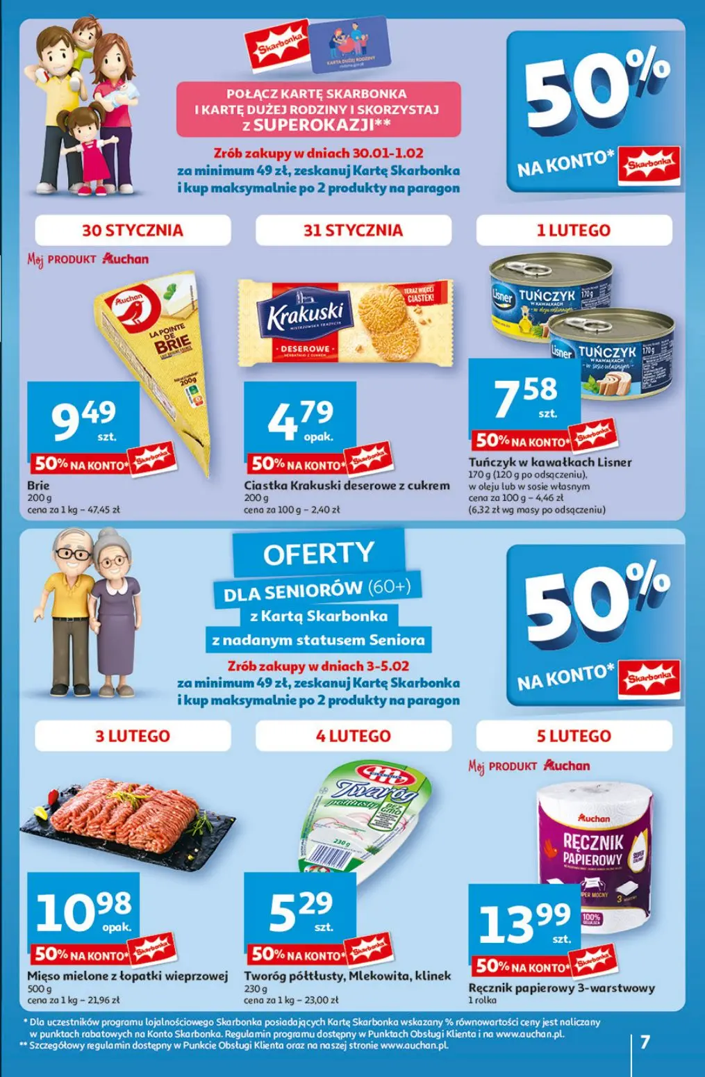 gazetka promocyjna Auchan Pewność niskich cen - Strona 7