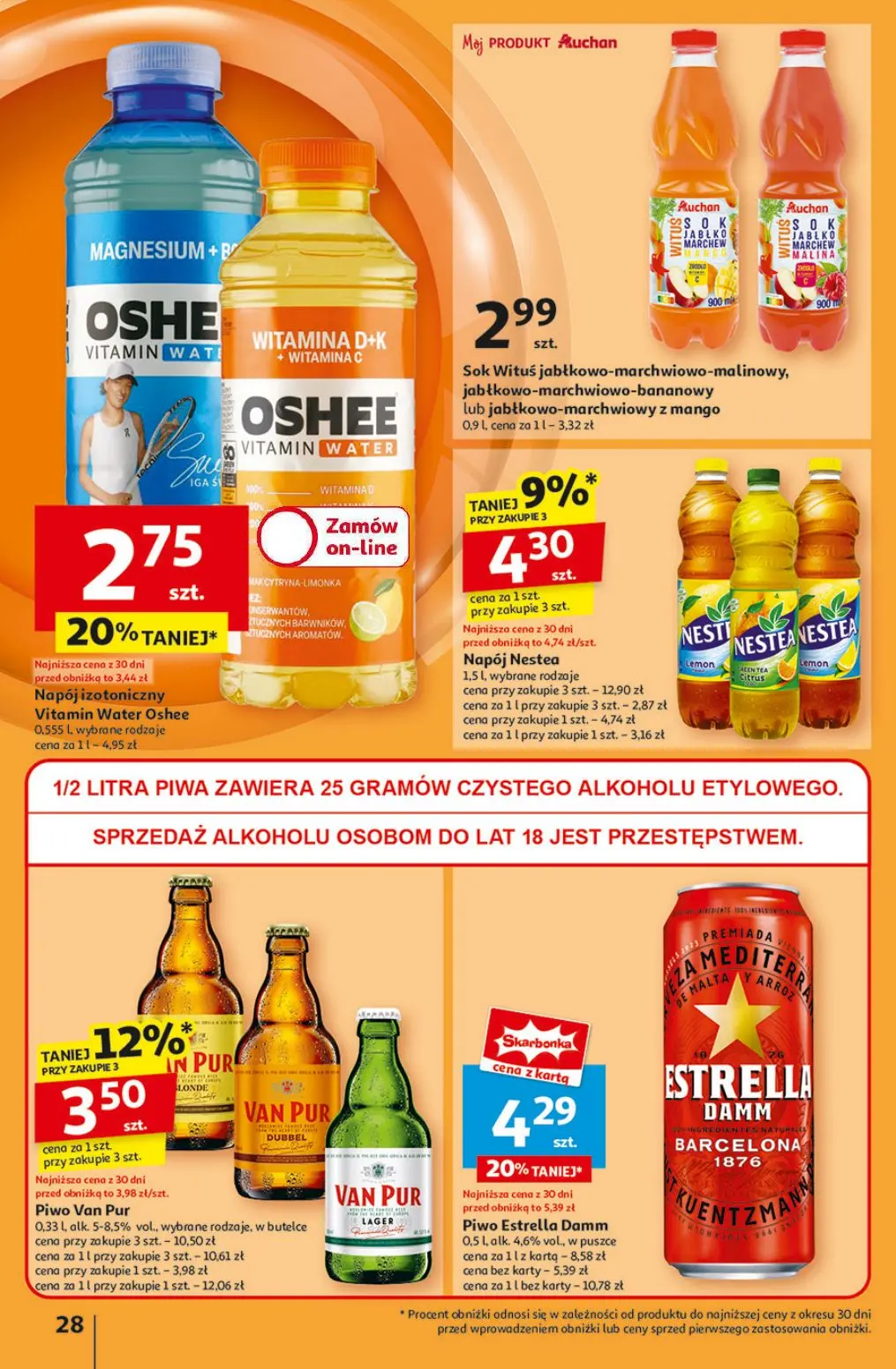 gazetka promocyjna Auchan Pewność niskich cen - Strona 30