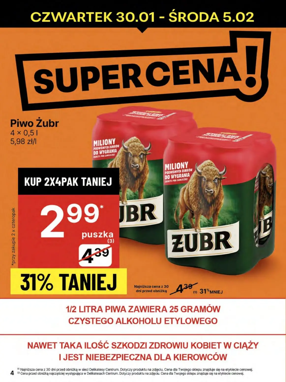 gazetka promocyjna Delikatesy Centrum Od czwartku - Strona 4