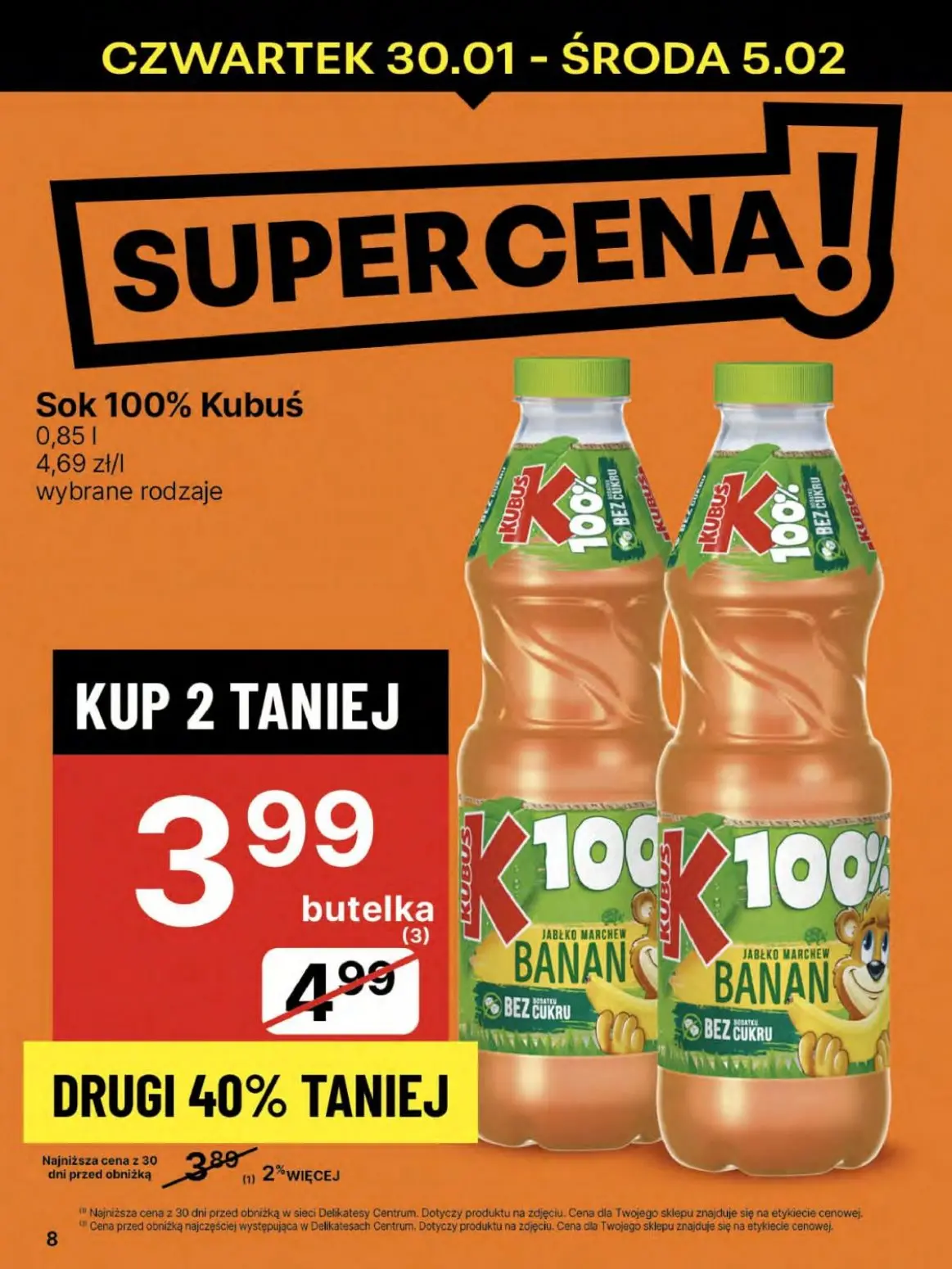 gazetka promocyjna Delikatesy Centrum Od czwartku - Strona 8