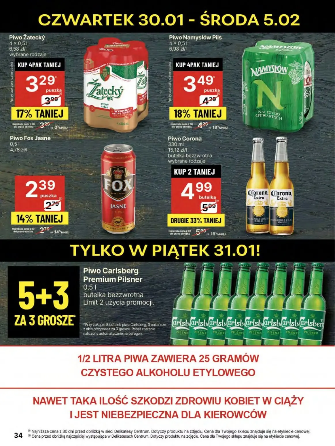 gazetka promocyjna Delikatesy Centrum Od czwartku - Strona 34