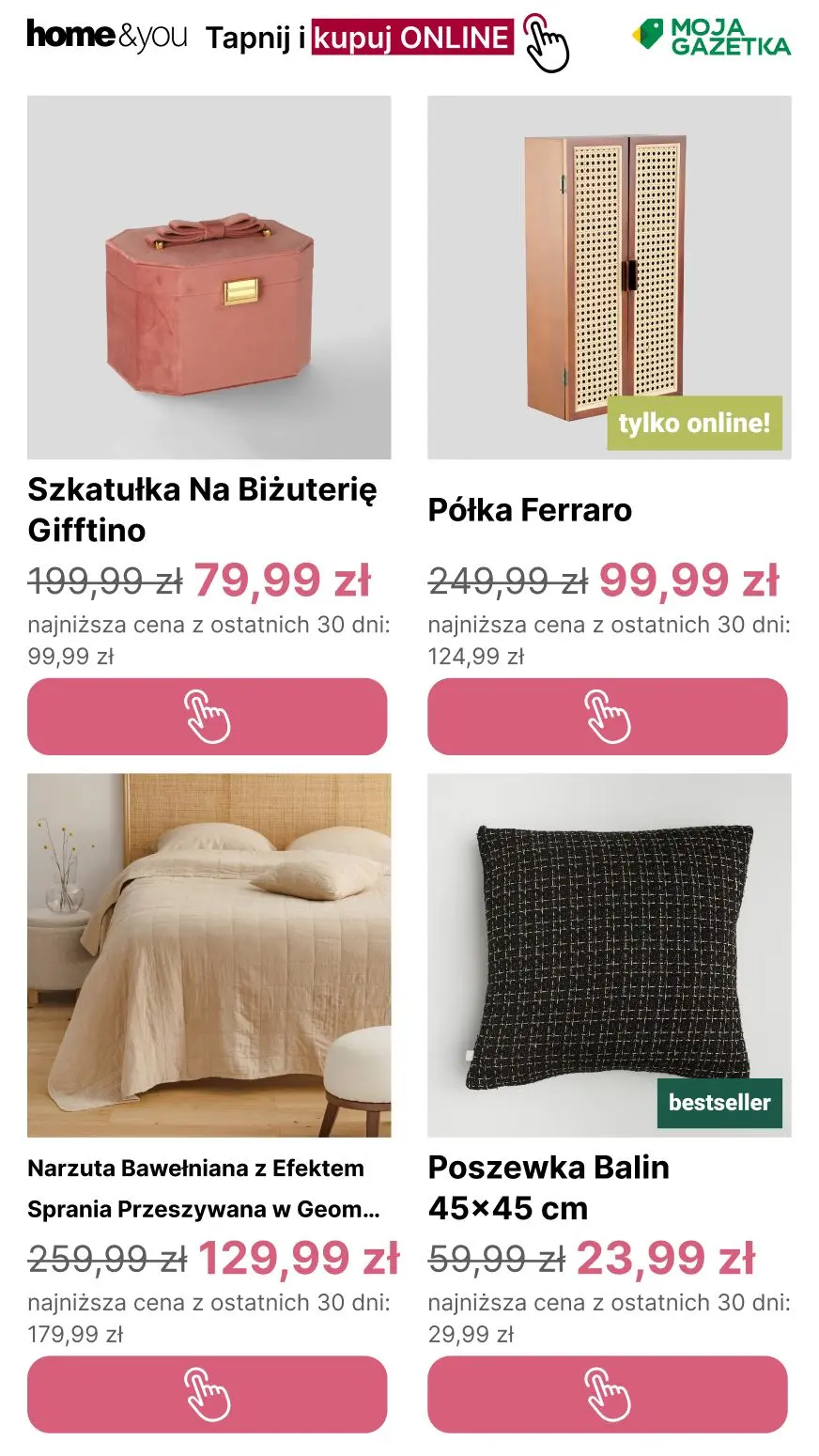 gazetka promocyjna home&you Do -90% zniżki! - Strona 4