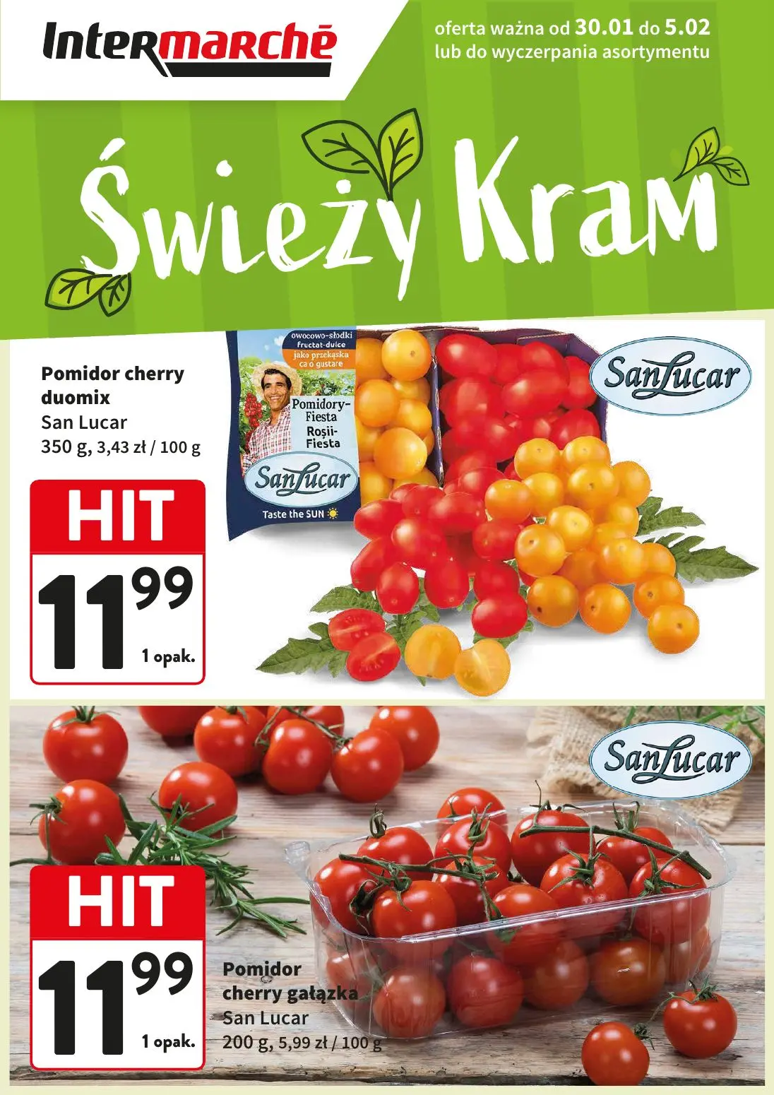 gazetka promocyjna Intermarche Świeży kram - Strona 1