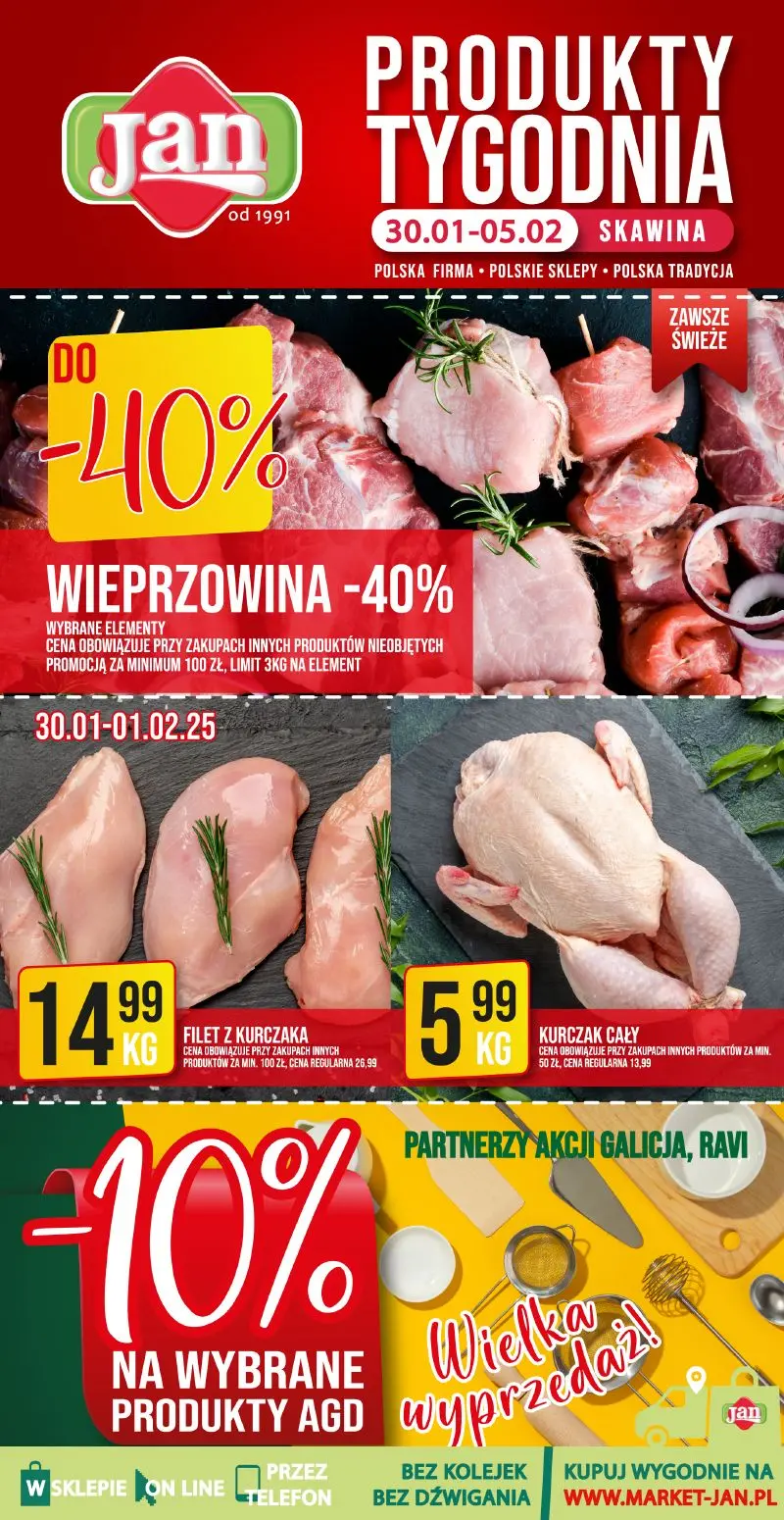 gazetka promocyjna Jan Skawina - Strona 1