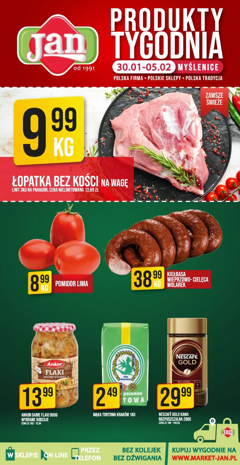 gazetka promocyjna Jan Myślenice - Strona 1