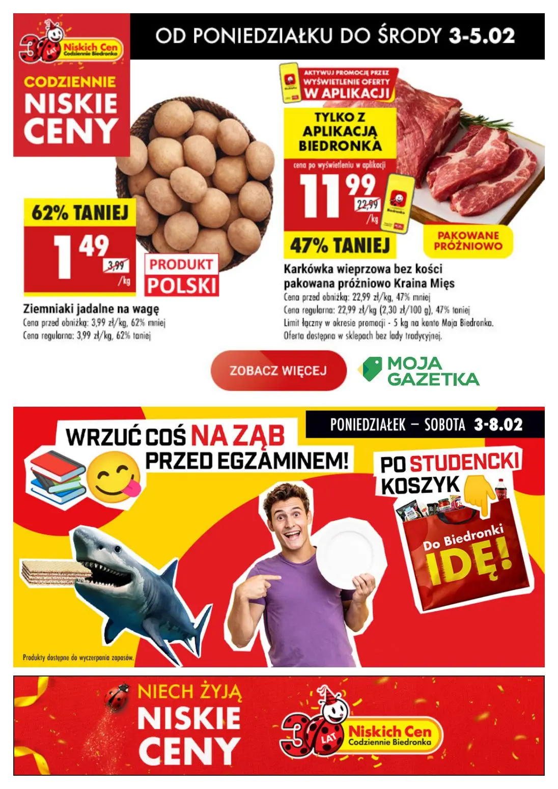 gazetka promocyjna Biedronka Biedronkowe oszczędności - Strona 1