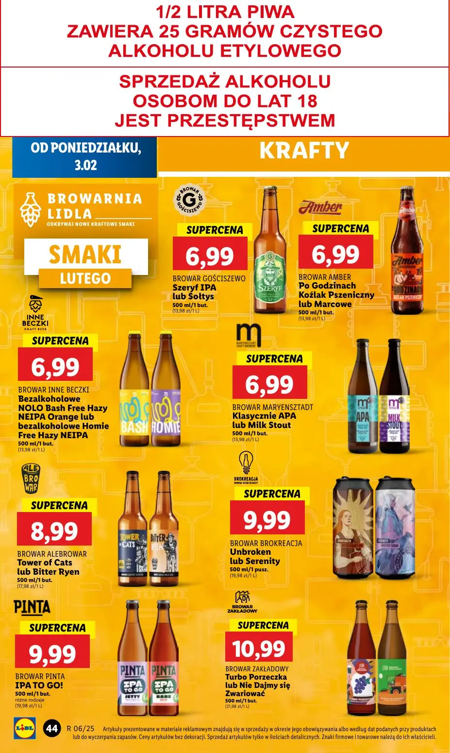 gazetka promocyjna LIDL Od poniedziałku - Strona 46