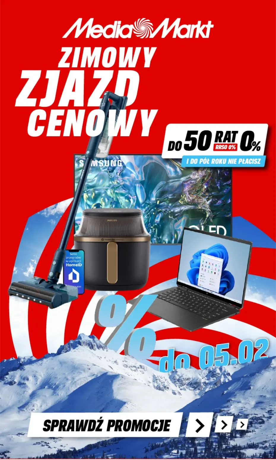 gazetka promocyjna Media Markt Zimowy zjazd cenowy! - Strona 1