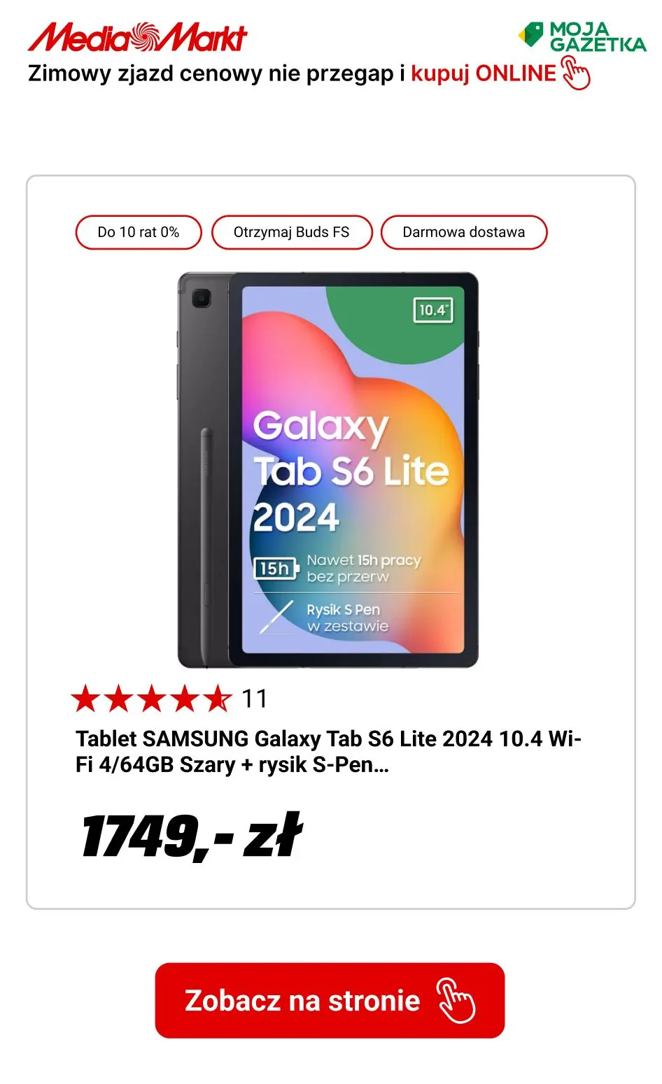 gazetka promocyjna Media Markt Zimowy zjazd cenowy! - Strona 19