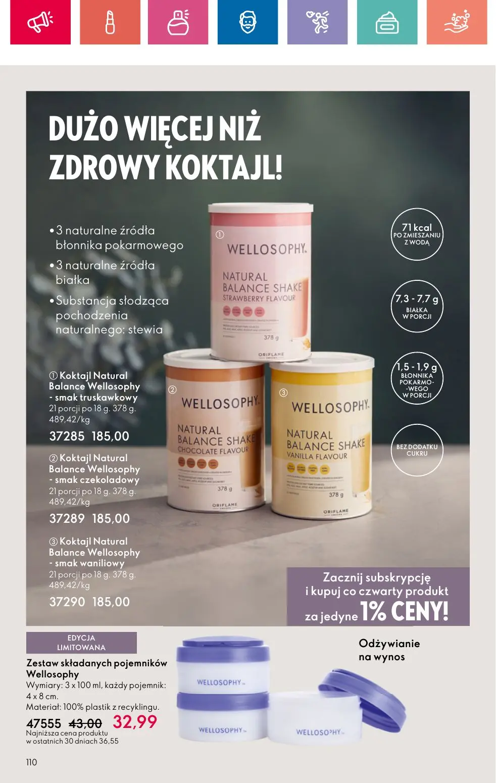 gazetka promocyjna ORIFLAME Razem lepiej - Strona 110