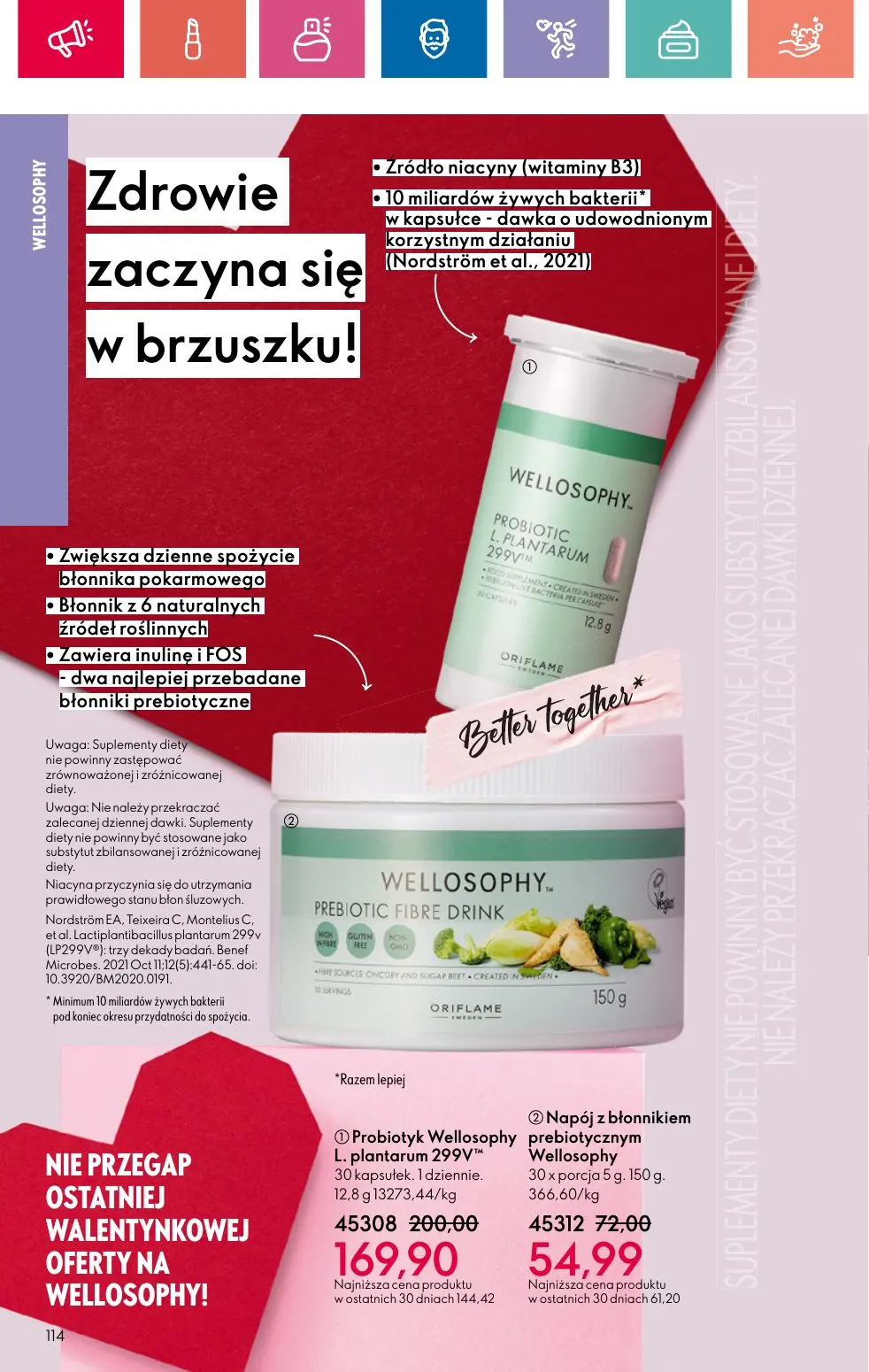 gazetka promocyjna ORIFLAME Razem lepiej - Strona 114