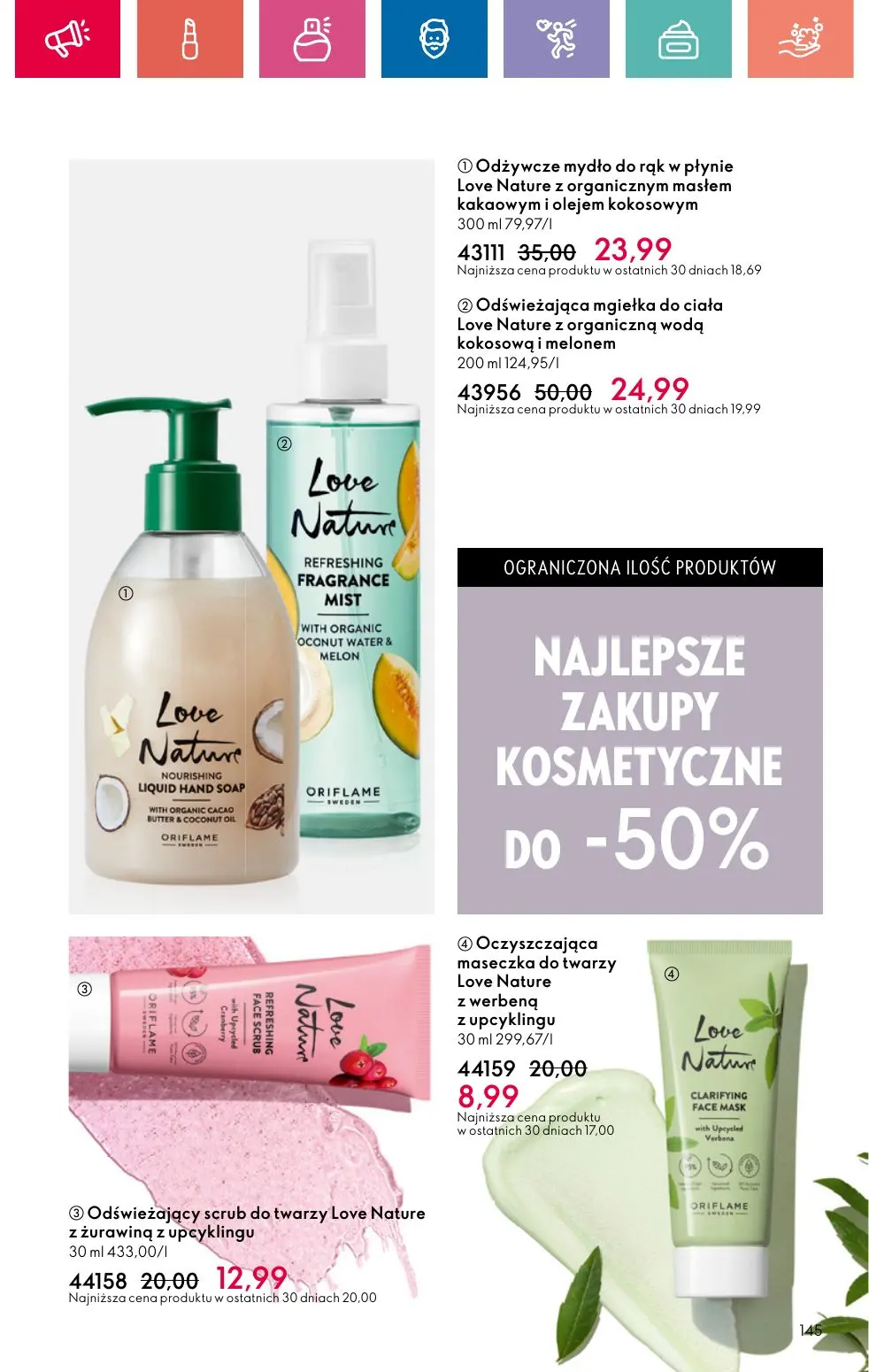 gazetka promocyjna ORIFLAME Razem lepiej - Strona 145