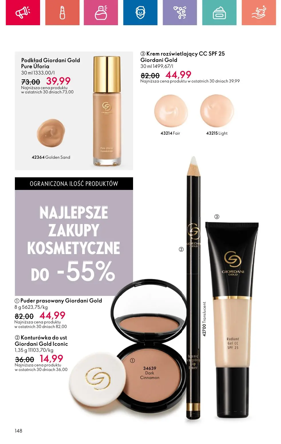 gazetka promocyjna ORIFLAME Razem lepiej - Strona 148