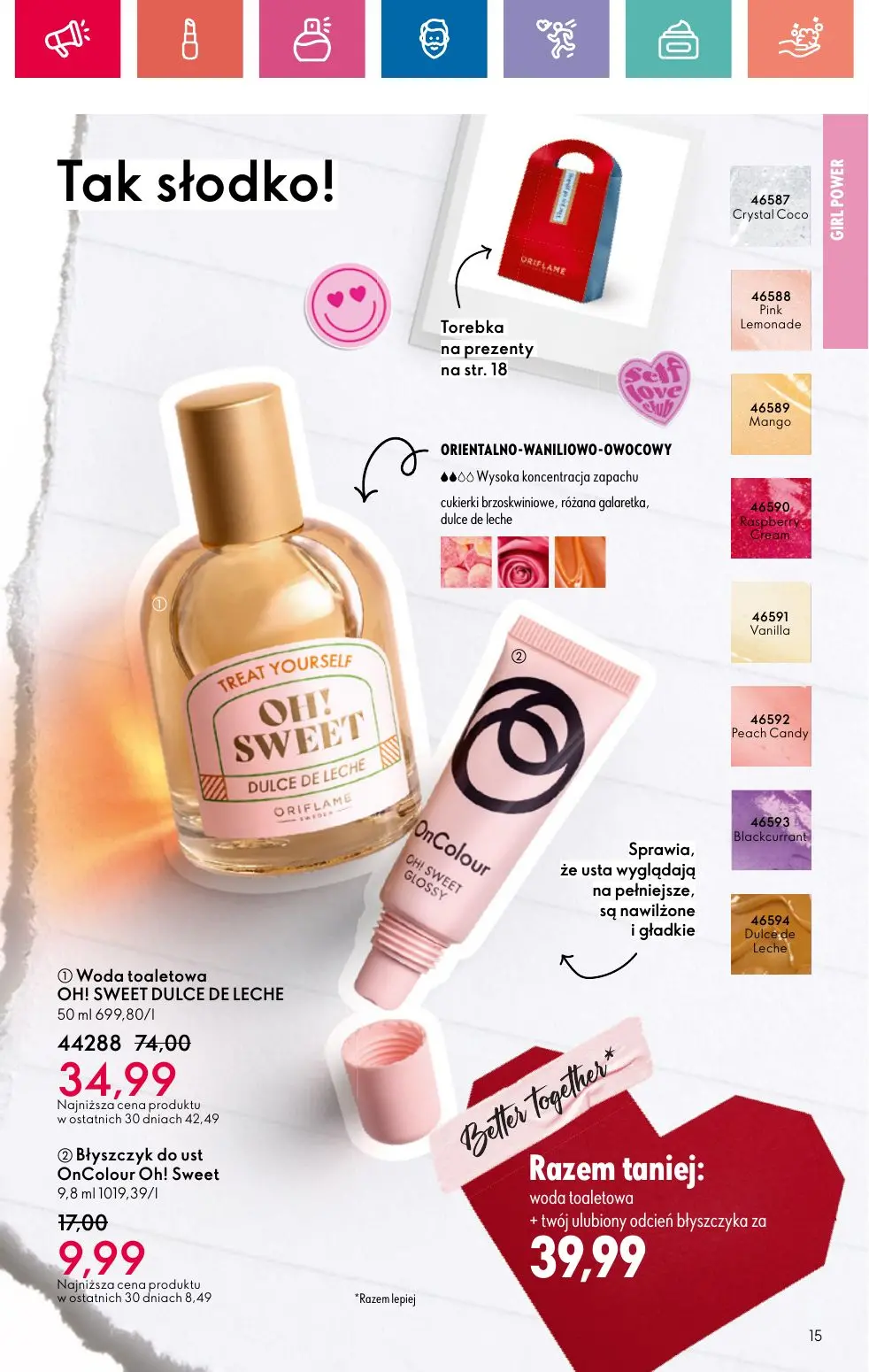 gazetka promocyjna ORIFLAME Razem lepiej - Strona 15