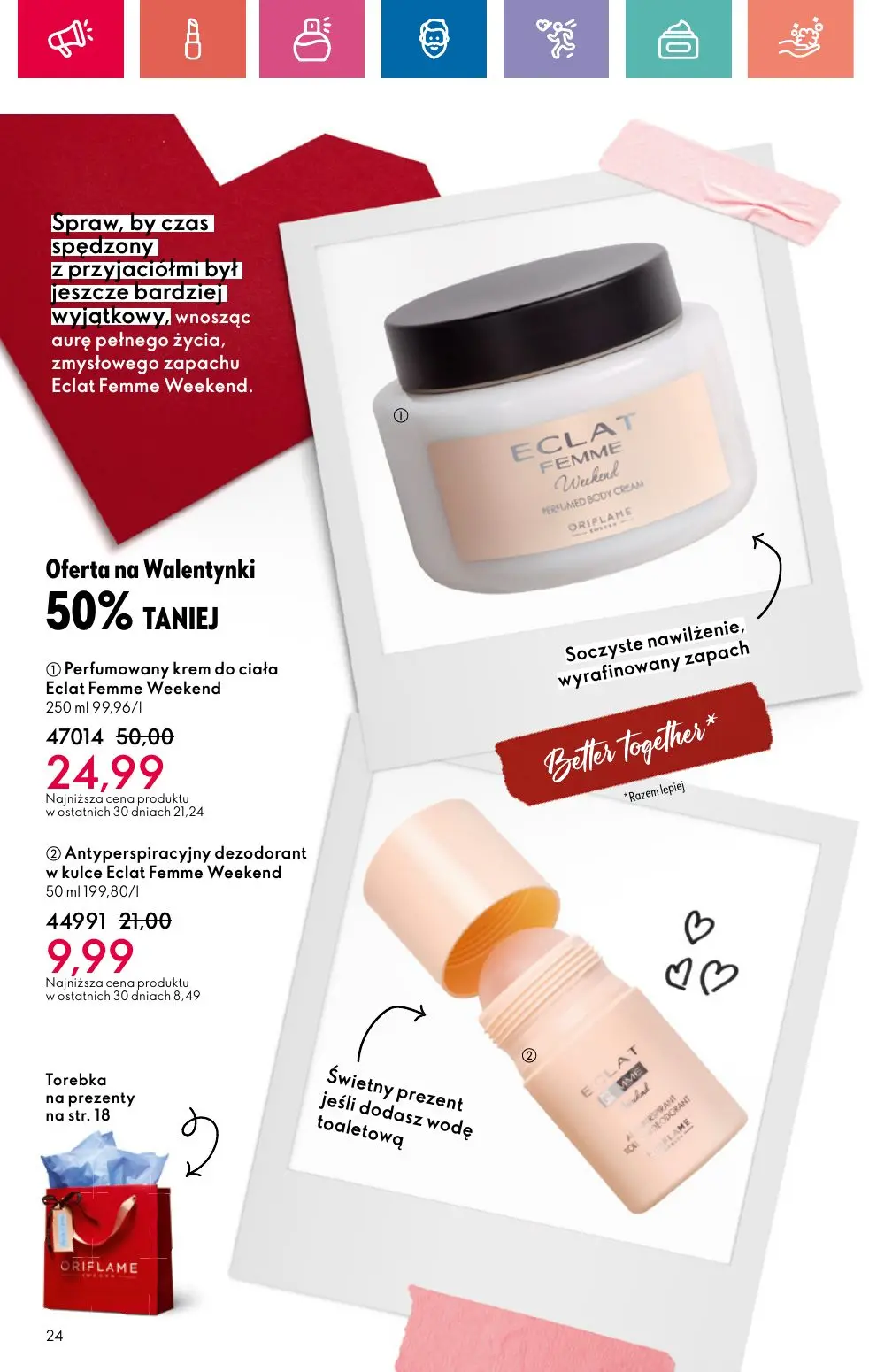 gazetka promocyjna ORIFLAME Razem lepiej - Strona 24