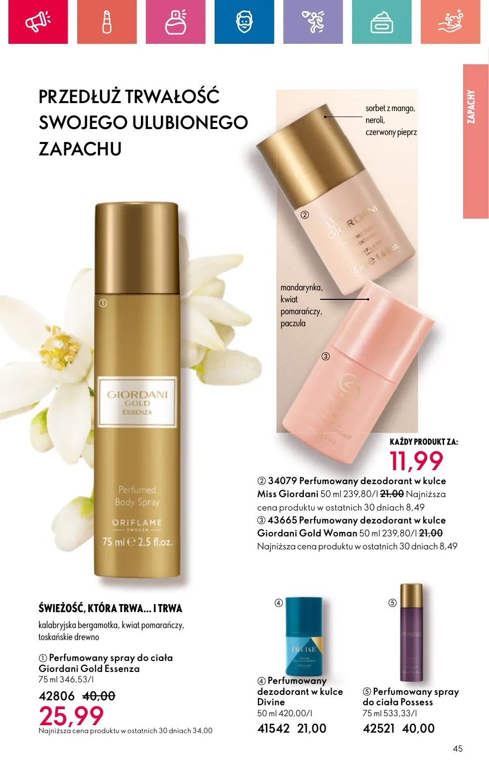 gazetka promocyjna ORIFLAME Razem lepiej - Strona 45