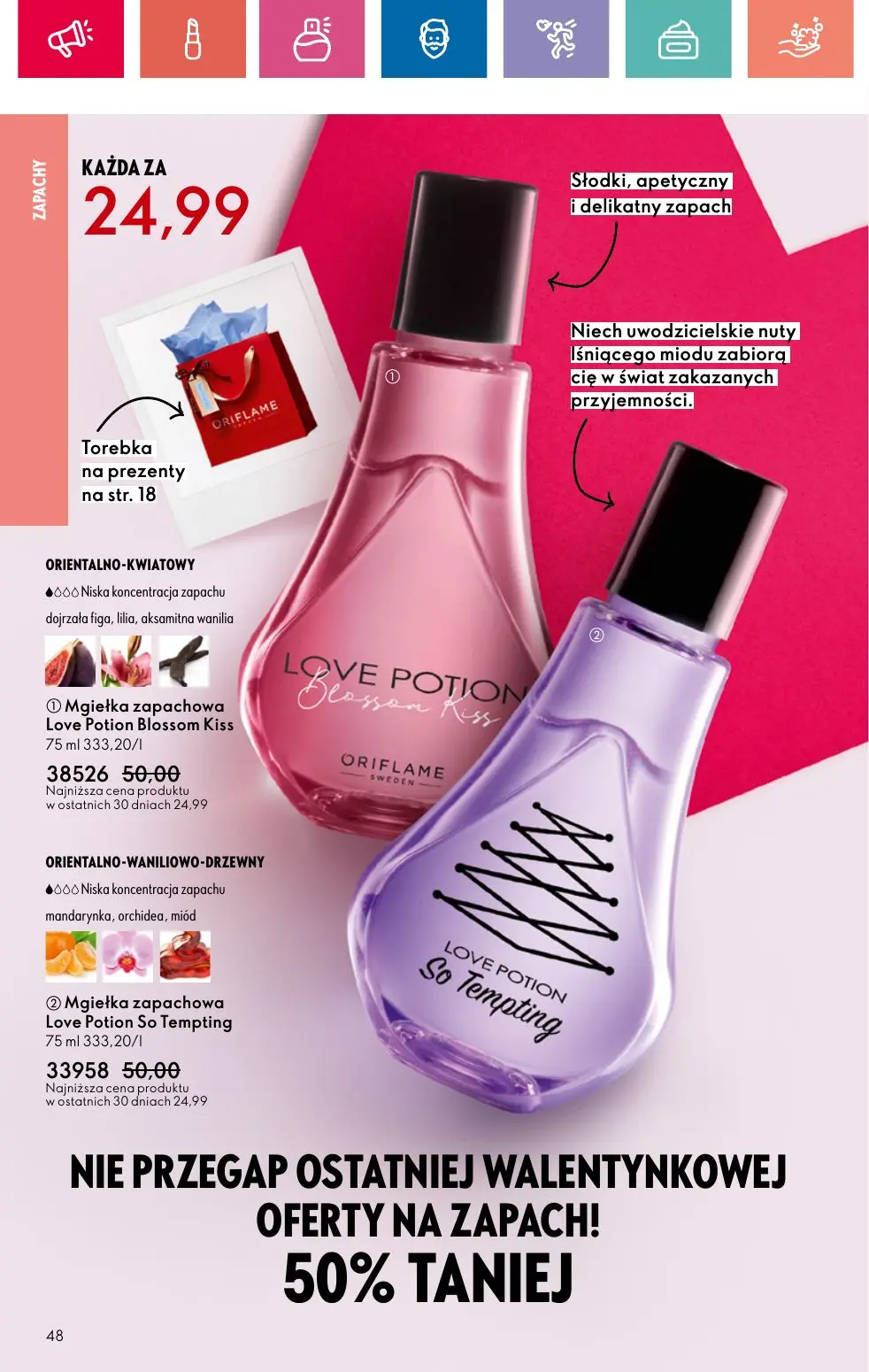 gazetka promocyjna ORIFLAME Razem lepiej - Strona 48