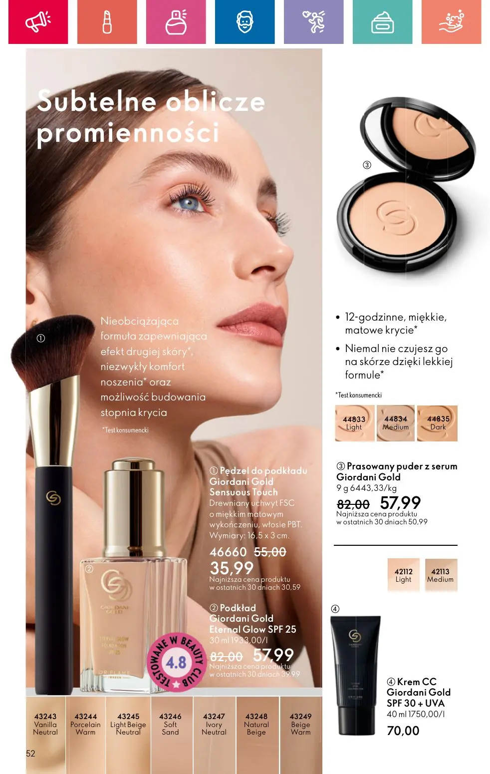 gazetka promocyjna ORIFLAME Razem lepiej - Strona 52