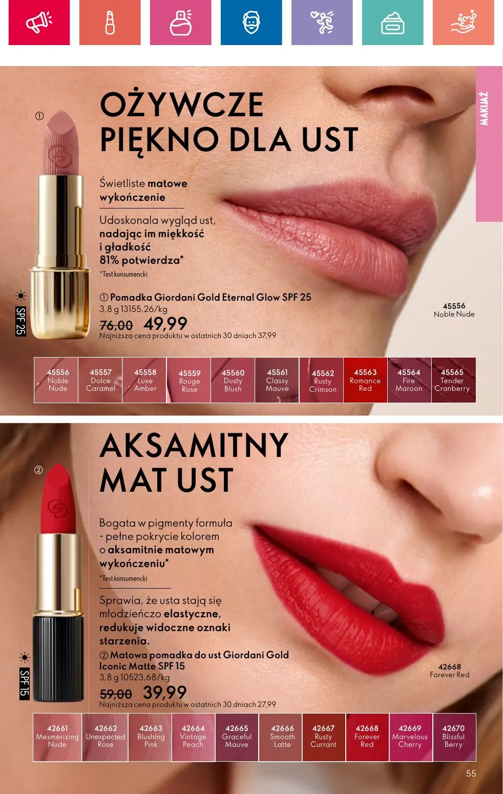 gazetka promocyjna ORIFLAME Razem lepiej - Strona 55