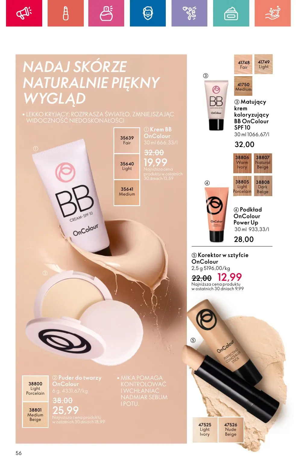 gazetka promocyjna ORIFLAME Razem lepiej - Strona 56