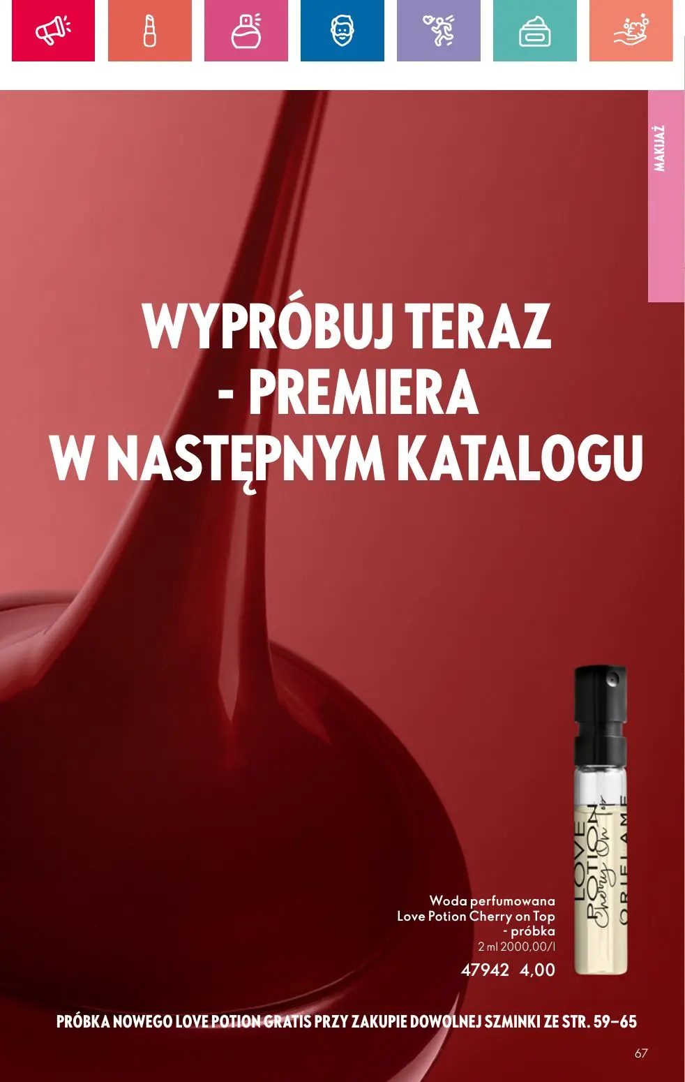 gazetka promocyjna ORIFLAME Razem lepiej - Strona 67