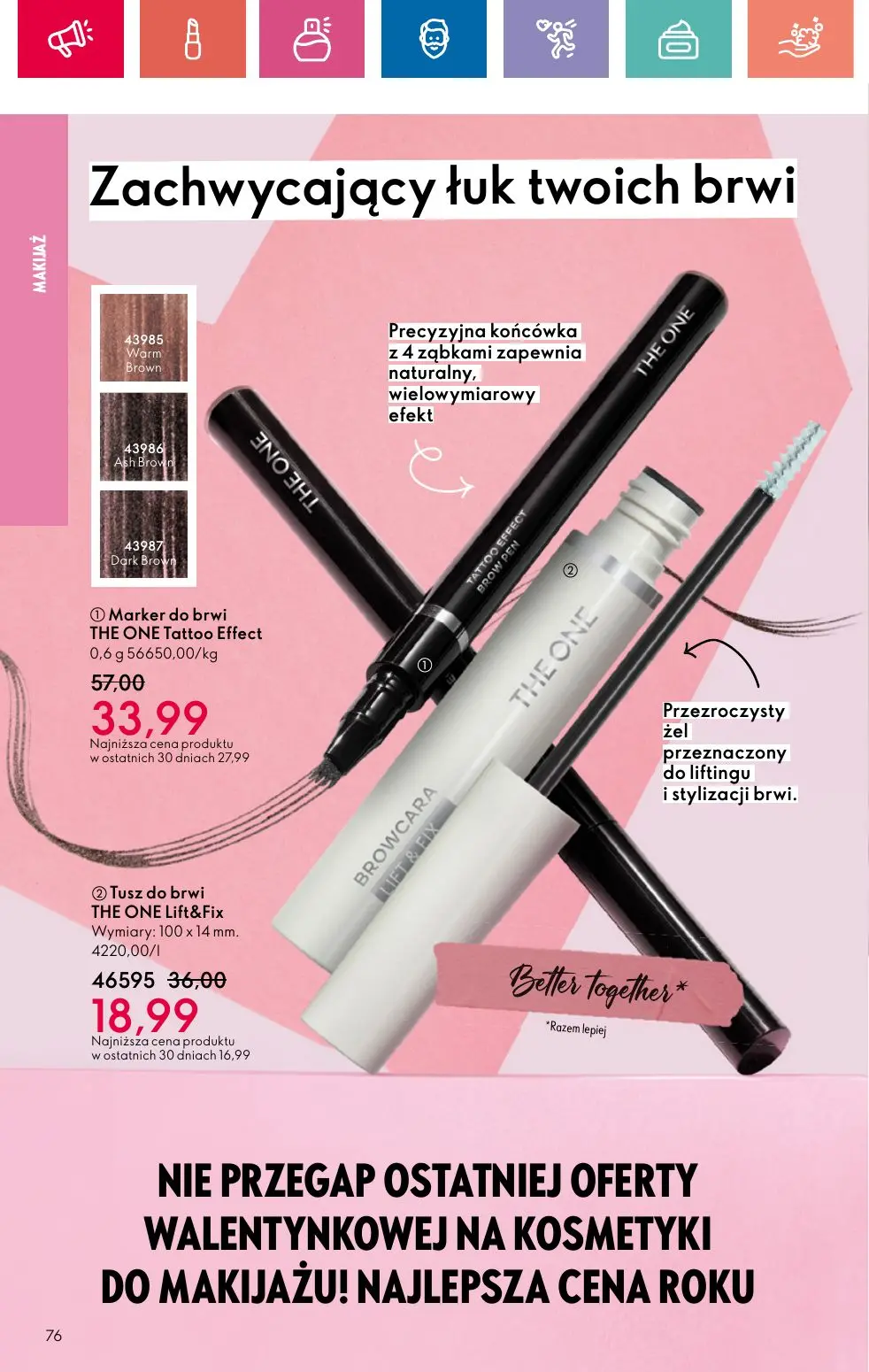 gazetka promocyjna ORIFLAME Razem lepiej - Strona 76