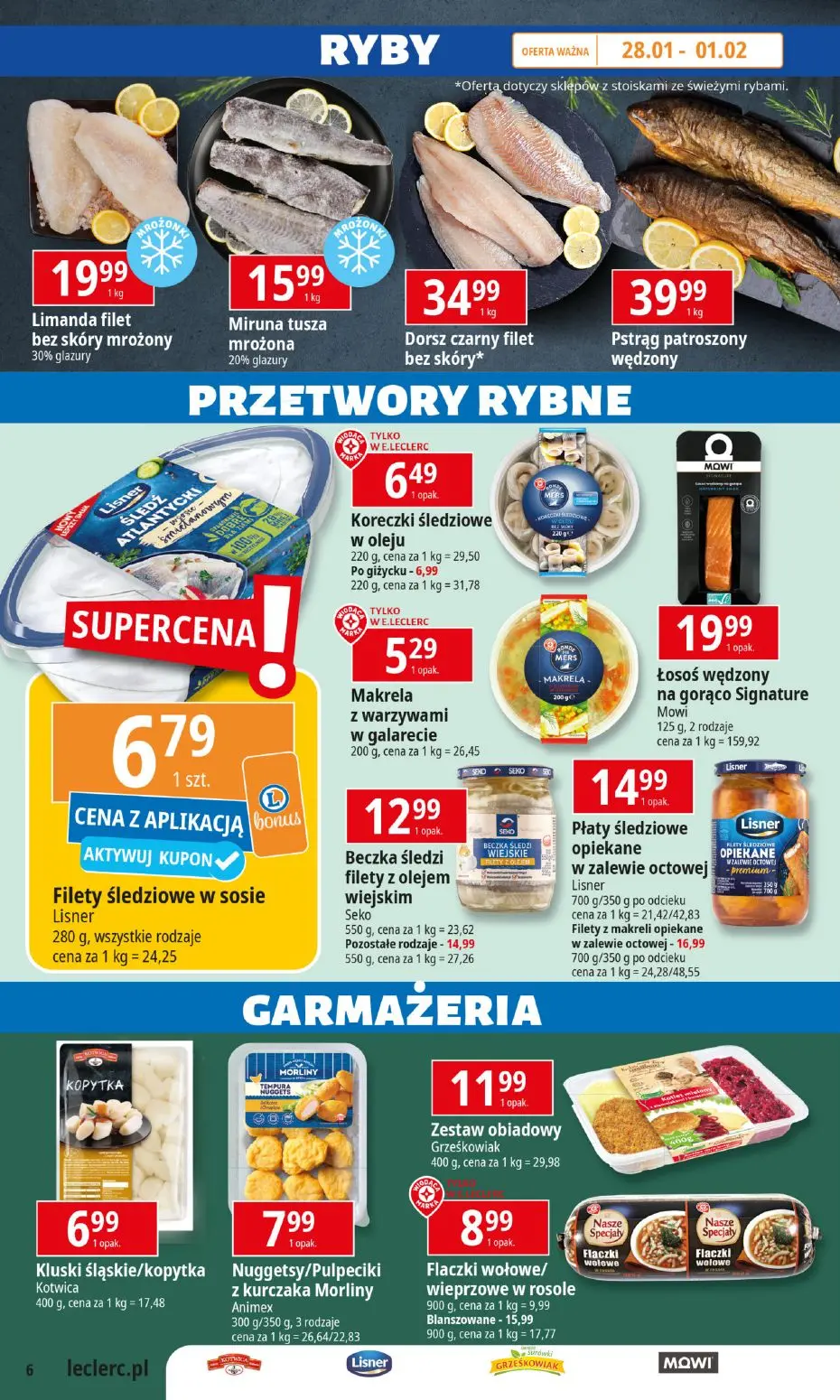 gazetka promocyjna E.Leclerc Wybór w dobrej cenie - oferta rozszerzona - Strona 6