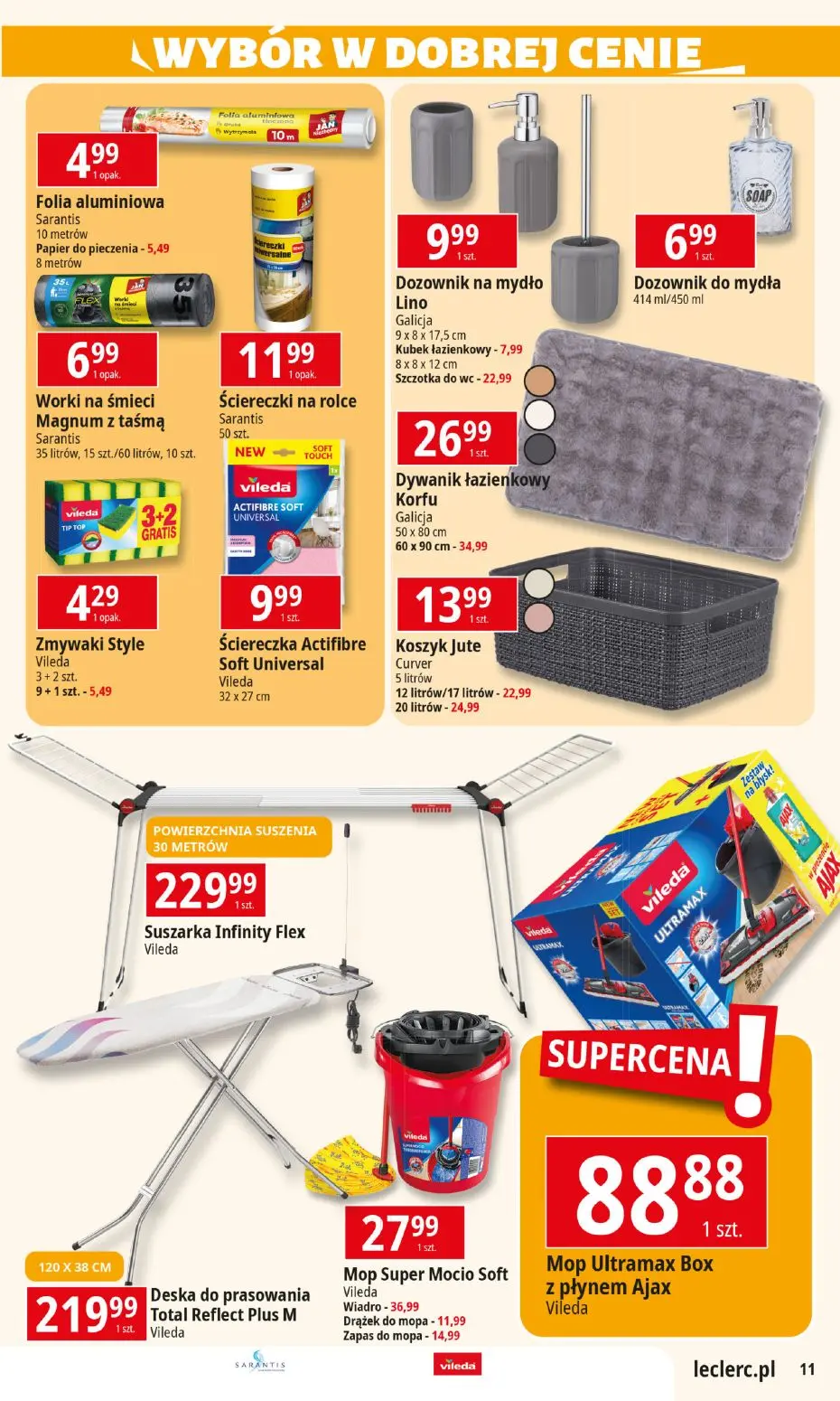 gazetka promocyjna E.Leclerc Wybór w dobrej cenie - oferta rozszerzona - Strona 11