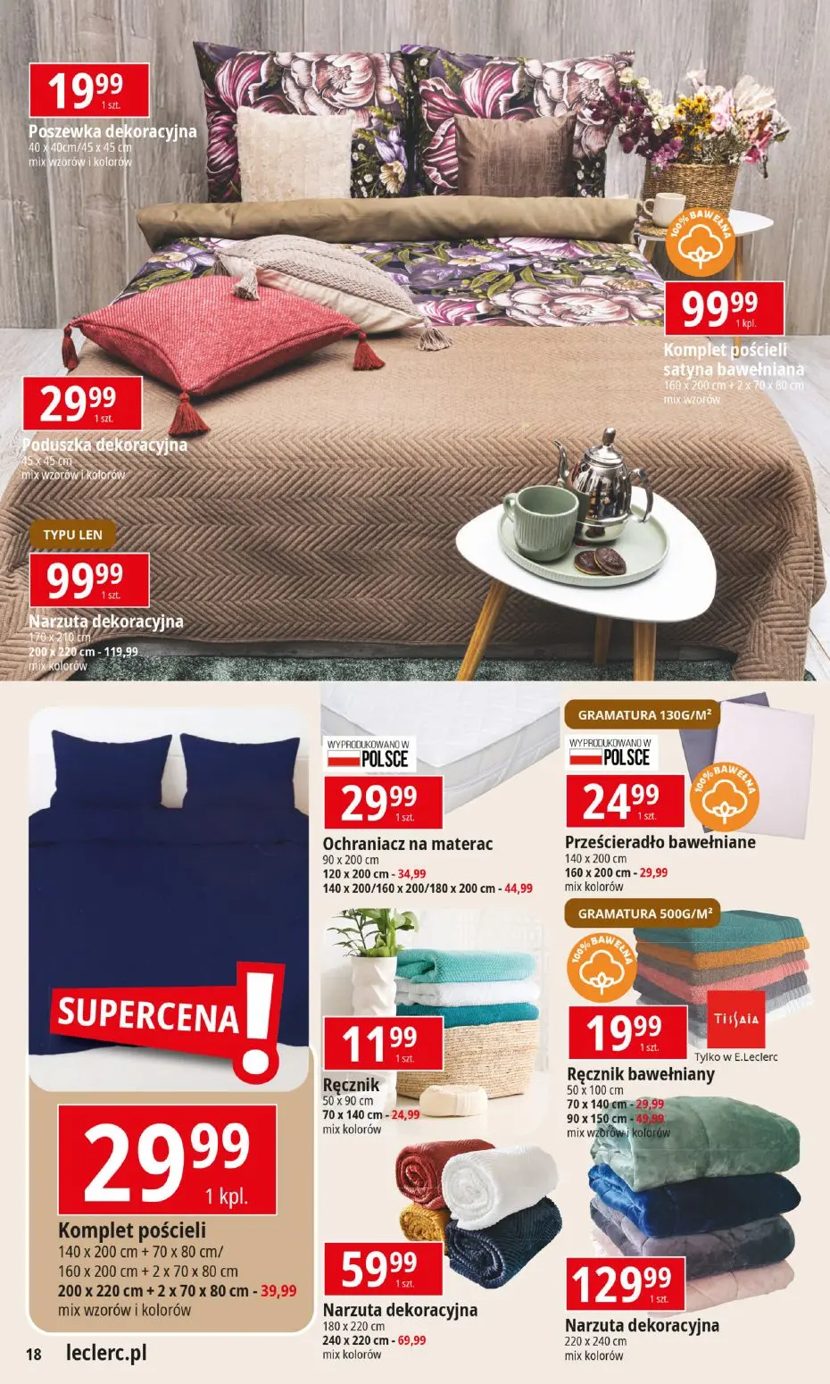 gazetka promocyjna E.Leclerc Wybór w dobrej cenie - oferta rozszerzona - Strona 18